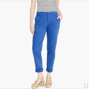 Blue High Rise Chino Pant J Crew